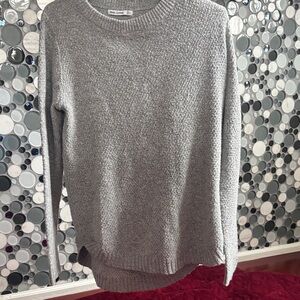 Pink Clover Heather Gray Women's Sweater
